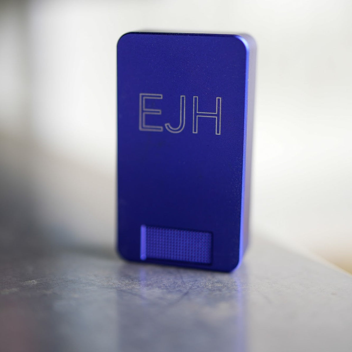 MagNano case engraved with Eric's initials EJH