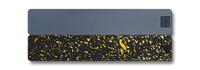 Weekly AM-PM Pill Case - Black+Gold Splatter