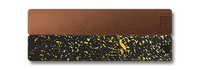 Weekly AM-PM Pill Case - Black+Gold Splatter