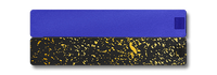 Weekly AM-PM Pill Case - Black+Gold Splatter