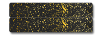 Weekly AM-PM Vitamin Case - Black+Gold Splatter