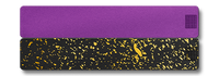 Weekly AM-PM Vitamin Case - Black+Gold Splatter