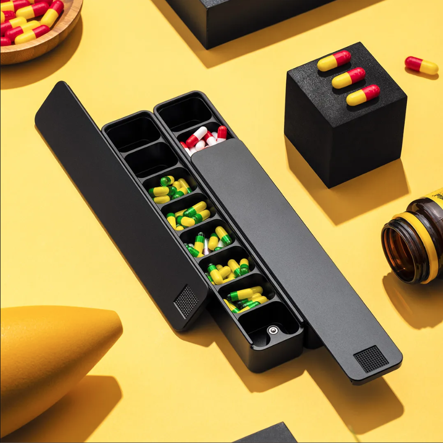 Ultem Lid with Metal Base Magnetic Case (Right) CS