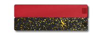 Weekly AM-PM Pill Case - Black+Gold Splatter