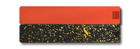 Weekly AM-PM Pill Case - Black+Gold Splatter