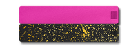 Weekly AM-PM Pill Case - Black+Gold Splatter