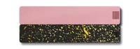 Weekly AM-PM Pill Case - Black+Gold Splatter