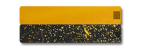 Weekly AM-PM Pill Case - Black+Gold Splatter