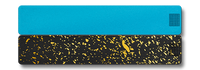 Weekly AM-PM Vitamin Case - Black+Gold Splatter