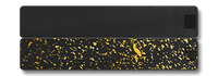 Weekly AM-PM Vitamin Case - Black+Gold Splatter