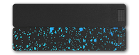 Weekly AM-PM Vitamin XL Case - Black+Blue Splatter