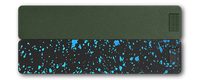 Weekly AM-PM Vitamin XL Case - Black+Blue Splatter