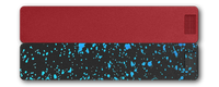 Weekly AM-PM Vitamin XL Case - Black+Blue Splatter