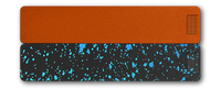 Weekly AM-PM Vitamin XL Case - Black+Blue Splatter