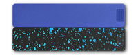 Weekly AM-PM Vitamin XL Case - Black+Blue Splatter