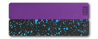 Weekly AM-PM Vitamin XL Case - Black+Blue Splatter