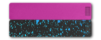 Weekly AM-PM Vitamin XL Case - Black+Blue Splatter
