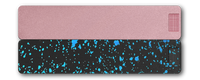 Weekly AM-PM Vitamin XL Case - Black+Blue Splatter