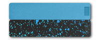 Weekly AM-PM Vitamin XL Case - Black+Blue Splatter