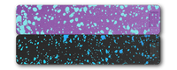Weekly AM-PM Vitamin XL Case - Black+Blue Splatter