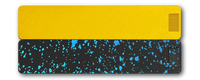 Weekly AM-PM Vitamin XL Case - Black+Blue Splatter