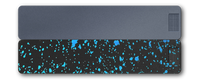 Weekly AM-PM Vitamin XL Case - Black+Blue Splatter