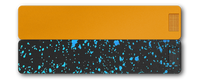 Weekly AM-PM Vitamin XL Case - Black+Blue Splatter
