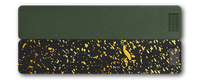 Weekly AM-PM Vitamin XL Case - Black+Gold Splatter
