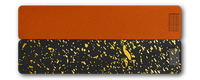 Weekly AM-PM Vitamin XL Case - Black+Gold Splatter