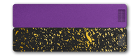 Weekly AM-PM Vitamin XL Case - Black+Gold Splatter
