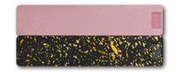 Weekly AM-PM Vitamin XL Case - Black+Gold Splatter
