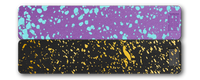 Weekly AM-PM Vitamin XL Case - Black+Gold Splatter