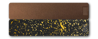 Weekly AM-PM Vitamin XL Case - Black+Gold Splatter