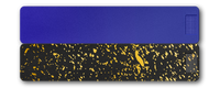 Weekly AM-PM Vitamin XL Case - Black+Gold Splatter