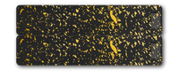 Weekly AM-PM Vitamin XL Case - Black+Gold Splatter