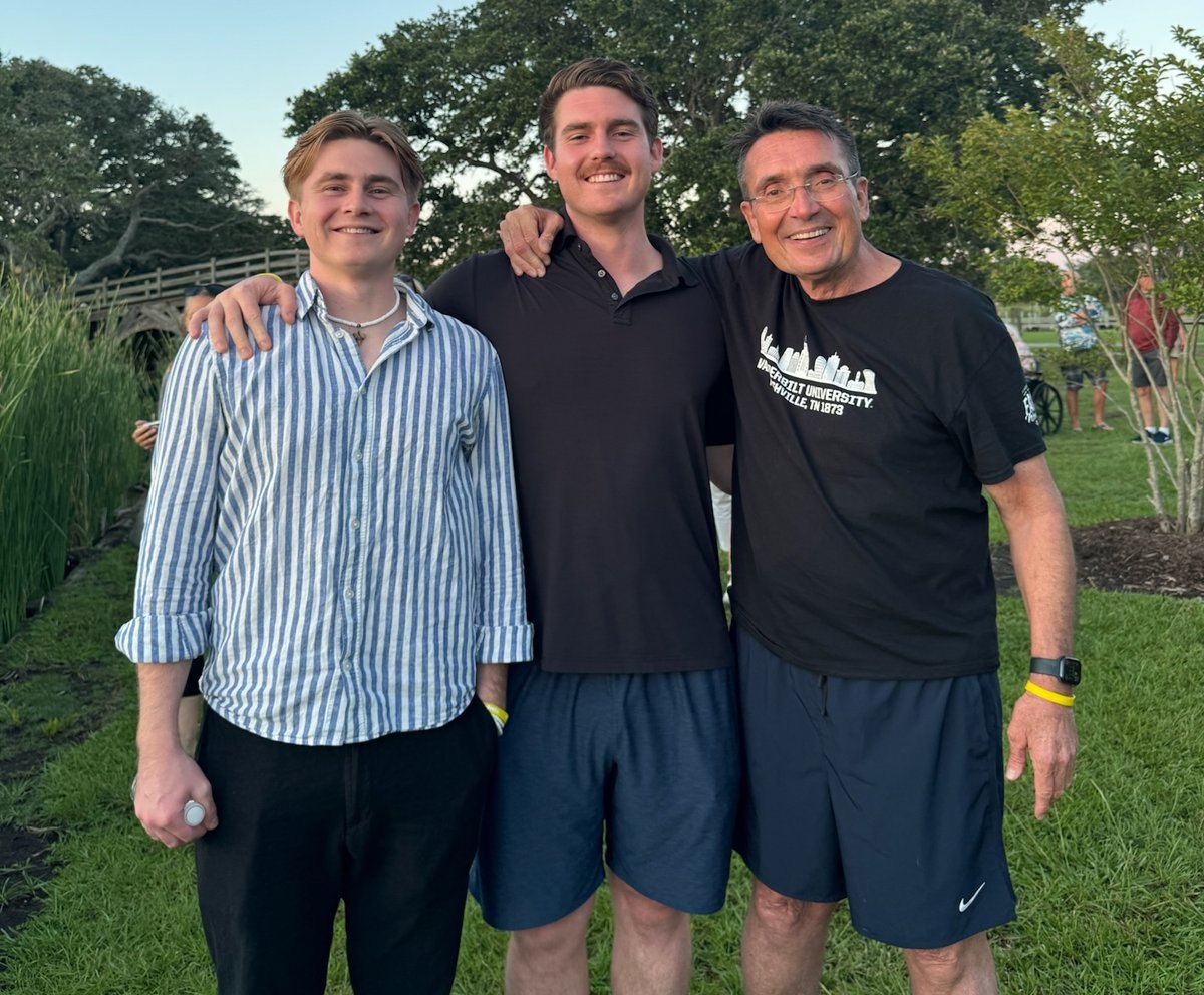 Breton, Tavish and their dad Doug