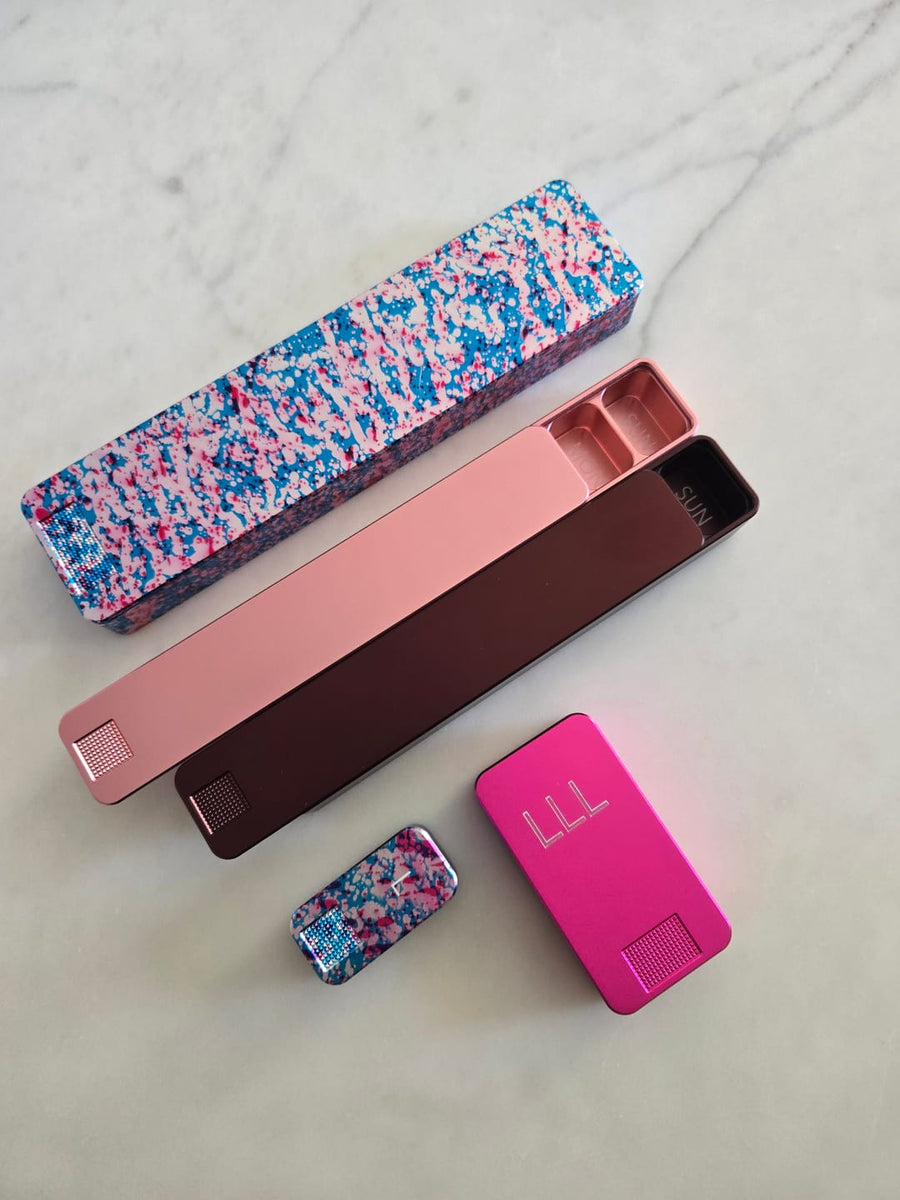 Linnea L. customer photo of the Maroon Weekly AM-PM Case