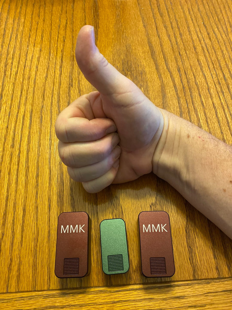 Miles K. customer photo of the Maroon Nano Vitamin Case