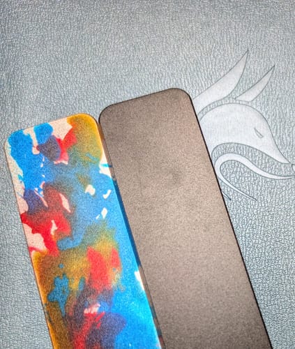 Customer photo of a Watercolor AM-PM Pill Case from Sara S.